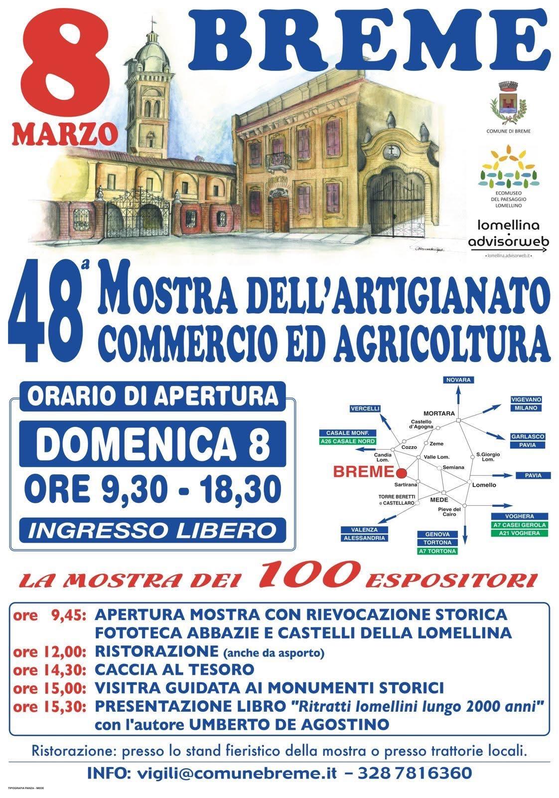 fiera dell'artigianato 2026 di Breme